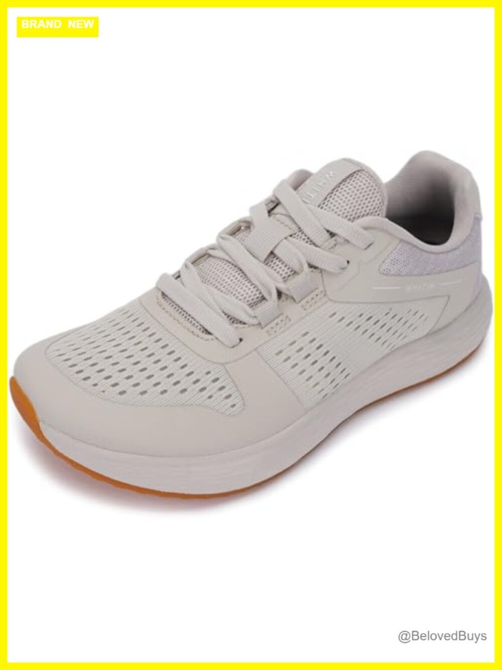 Zero Drop Wide Toe Box Mesh Running Shoes Cushioned Lace-Up